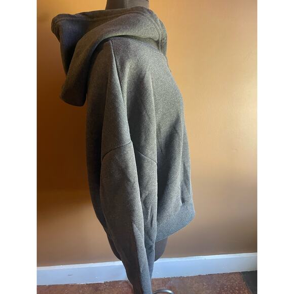 Women's Plus 3X Gray Hoodie Jacket Full Zip GUC - Picture 7 of 7